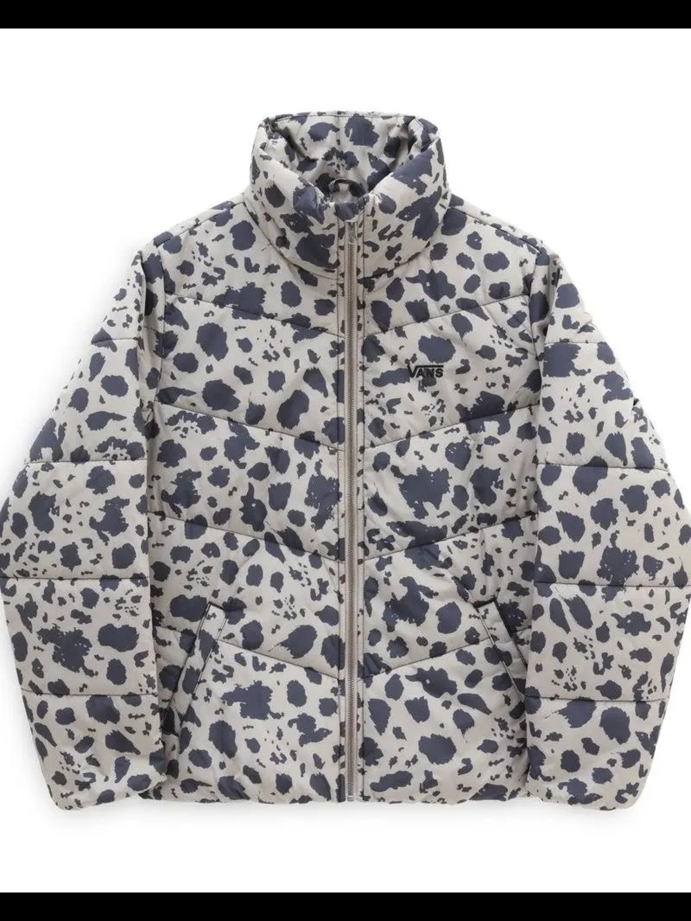Van's Foundry Print Puffer Jacket Size S